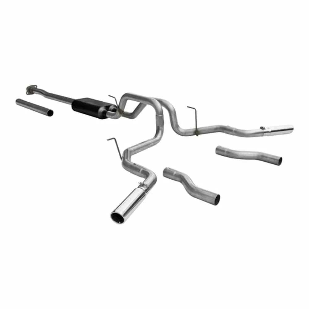 2009-2014 Ford F Cat-Back Exhaust Flowmaster Stainless Steel
